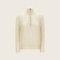 Wool Cardigan – White