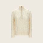 Wool Cardigan – White