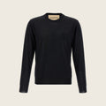 Virgin Wool Cardigan – Black