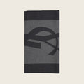 Cassandre Silk Scarf – Grey