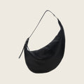 Leather Shoulder Bag – Black