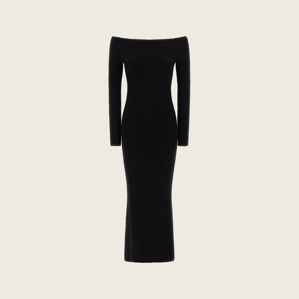 Wool Dress – Black
