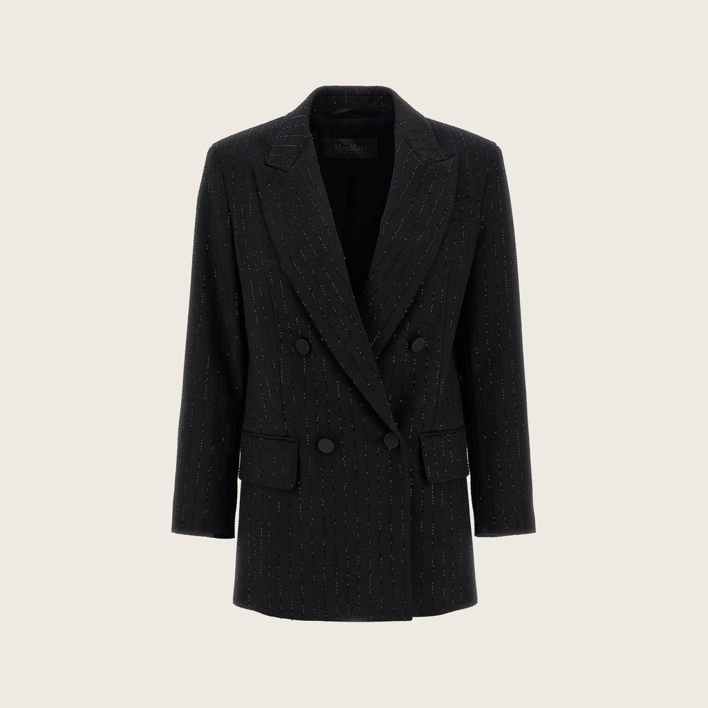 Virgin Wool Blazer – Black