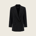 Virgin Wool Blazer – Black