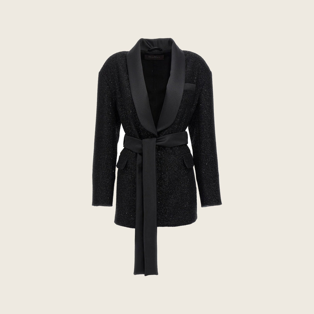 Viscose Blazer – Black