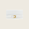 Leather Card Holder – White