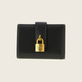 Lambskin Card Holder – Black