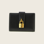 Lambskin Card Holder – Black