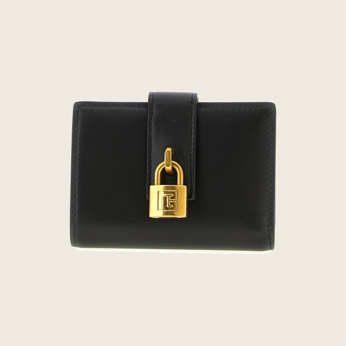 Lambskin Card Holder – Black