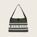 Cotton Shoulder Bag – Black