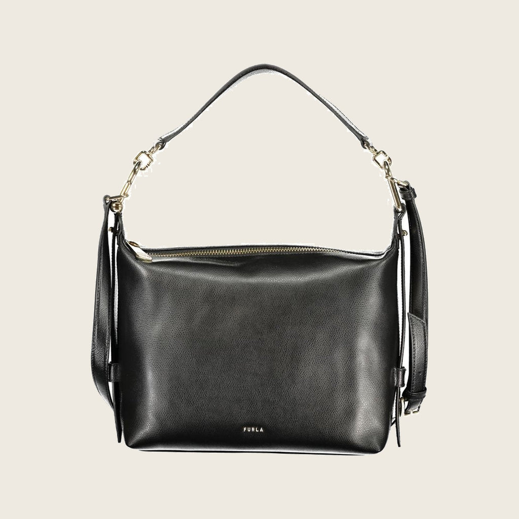 Leather Handbag – Black