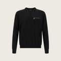 FF Virgin Wool Cardigan – Black