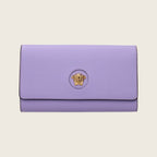 Leather Clutch – Purple