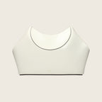 Leather Clutch – Beige