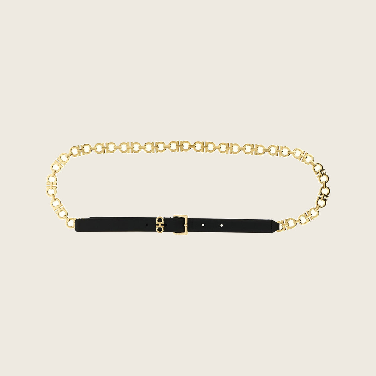 Gancini Belt – Black