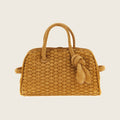 Leather Handbag – Beige