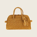 Leather Handbag – Beige