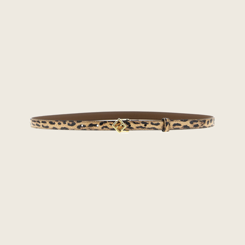 FF Leather Belt – Multicolour