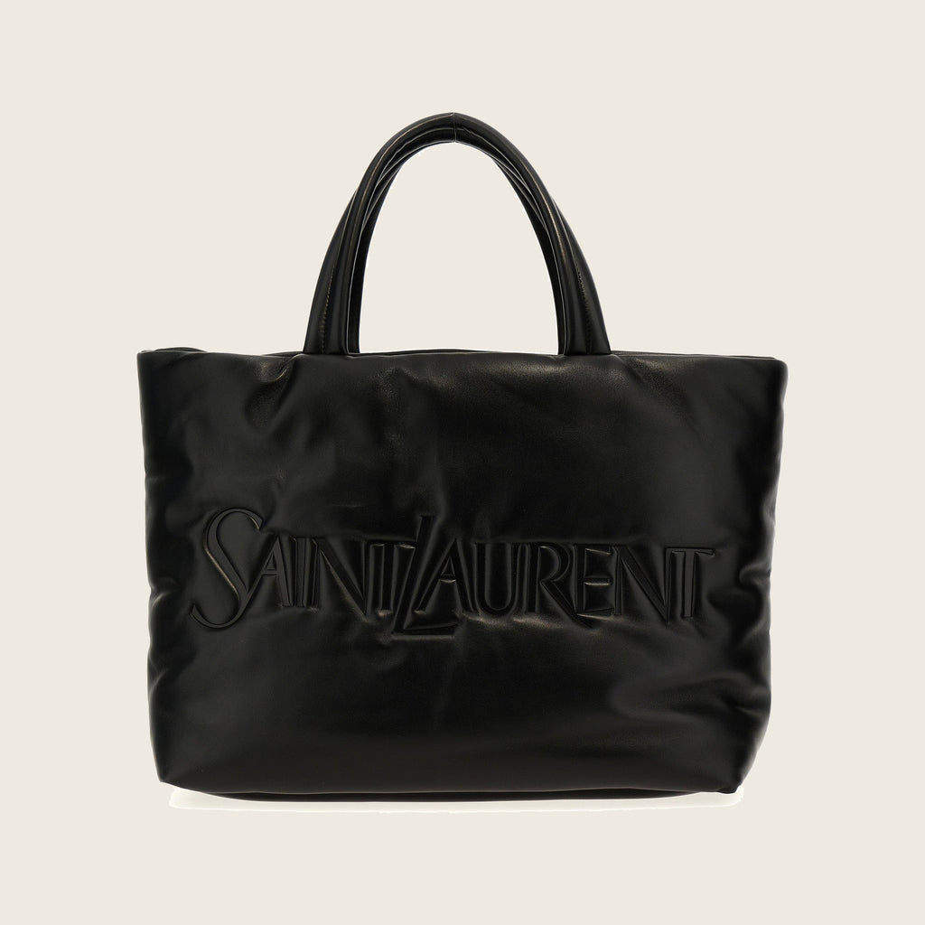 Lambskin Tote Bag – Black