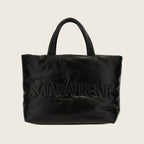 Lambskin Tote Bag – Black