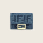 FF Cotton Wallet – Blue