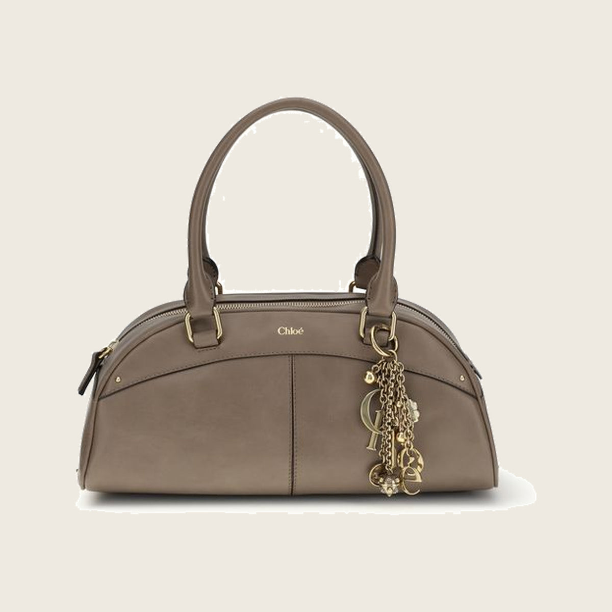 Bowling Handbag – Grey