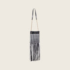 Leather Shoulder Bag – Black