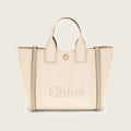 Cotton Handbag – Beige