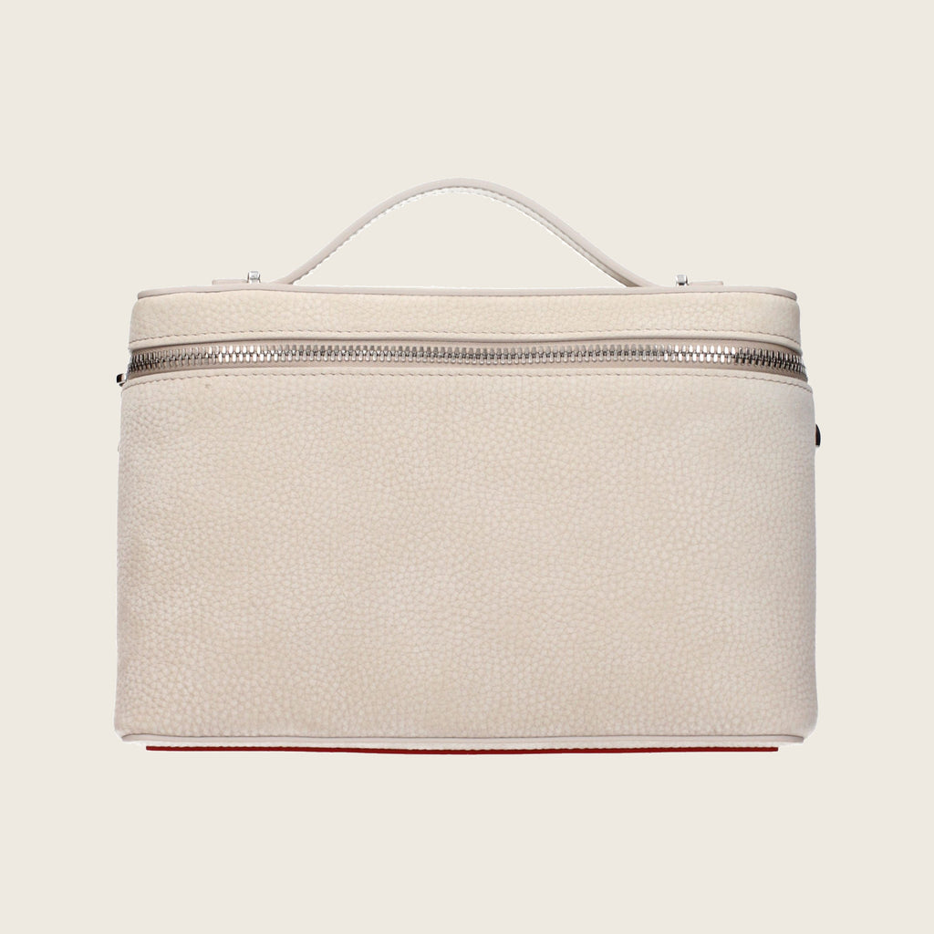 Leather Handbag – Beige
