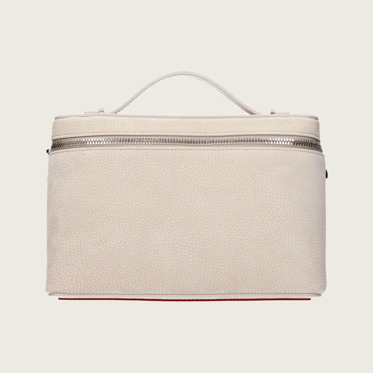 Leather Handbag – Beige