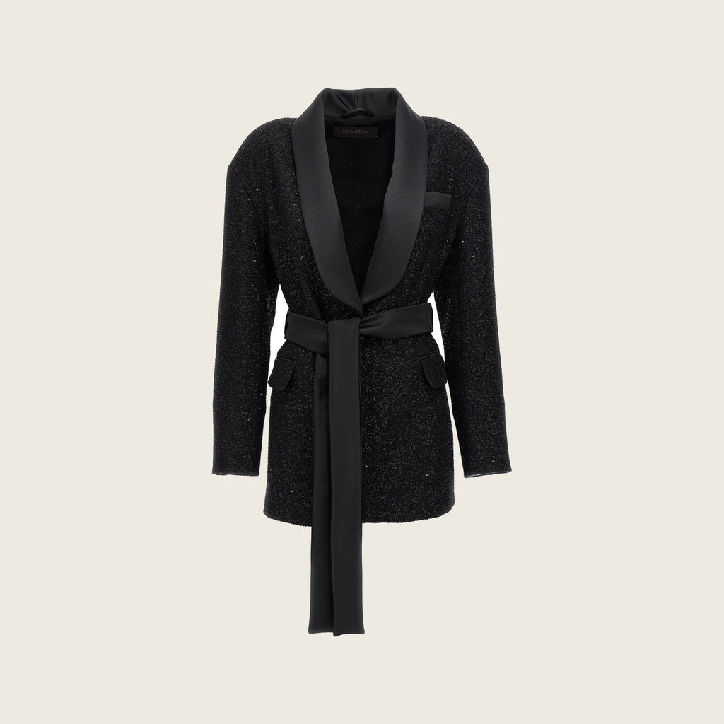 Viscose Blazer – Black