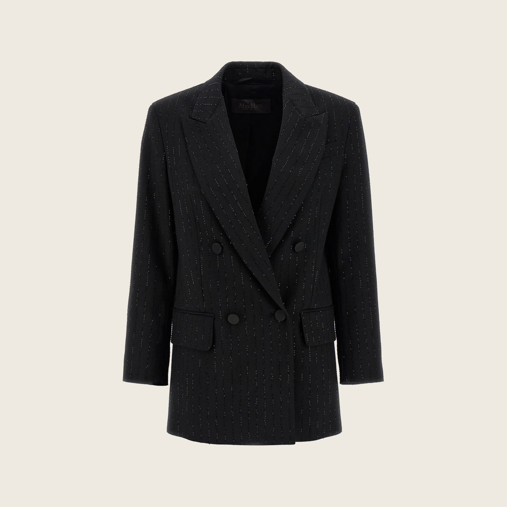 Virgin Wool Blazer – Black
