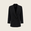 Virgin Wool Blazer – Black