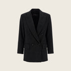 Virgin Wool Blazer – Black