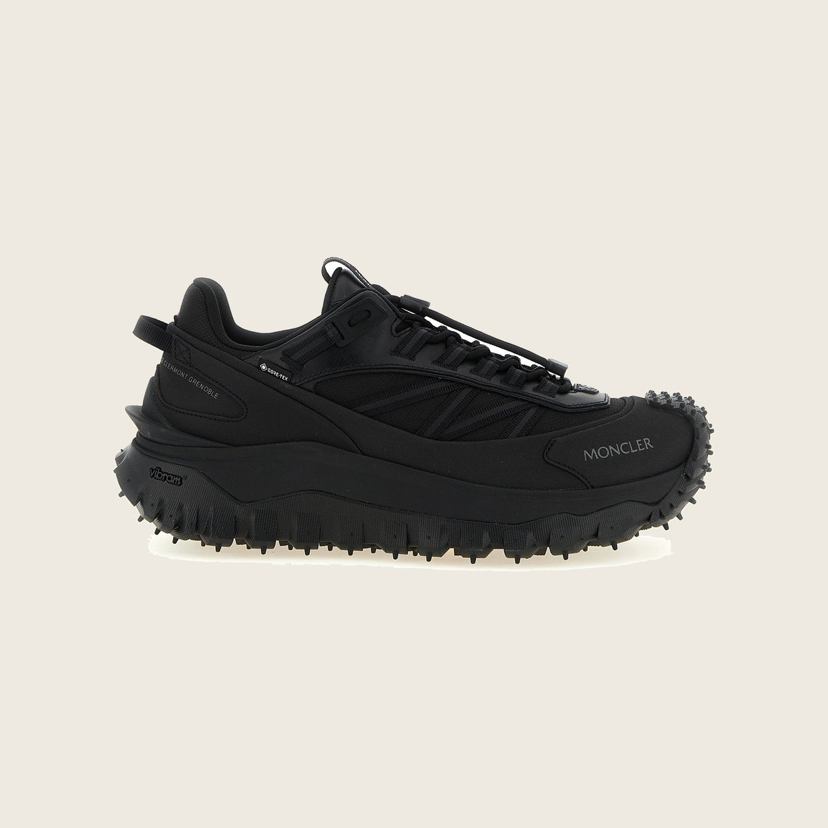 Leather Sneakers – Black