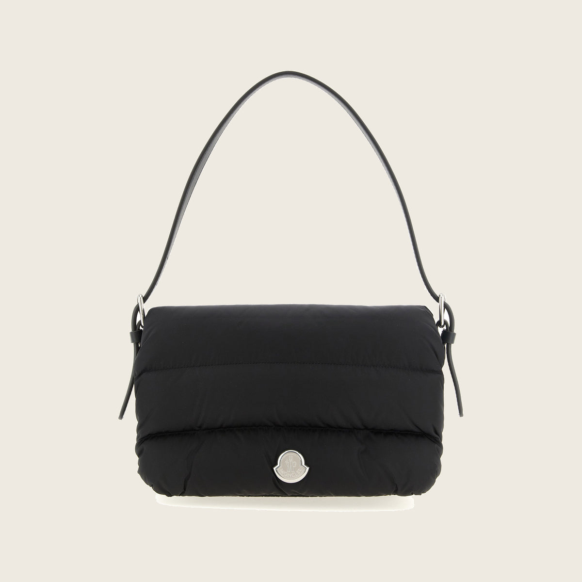 Nylon Shoulder Bag – Black