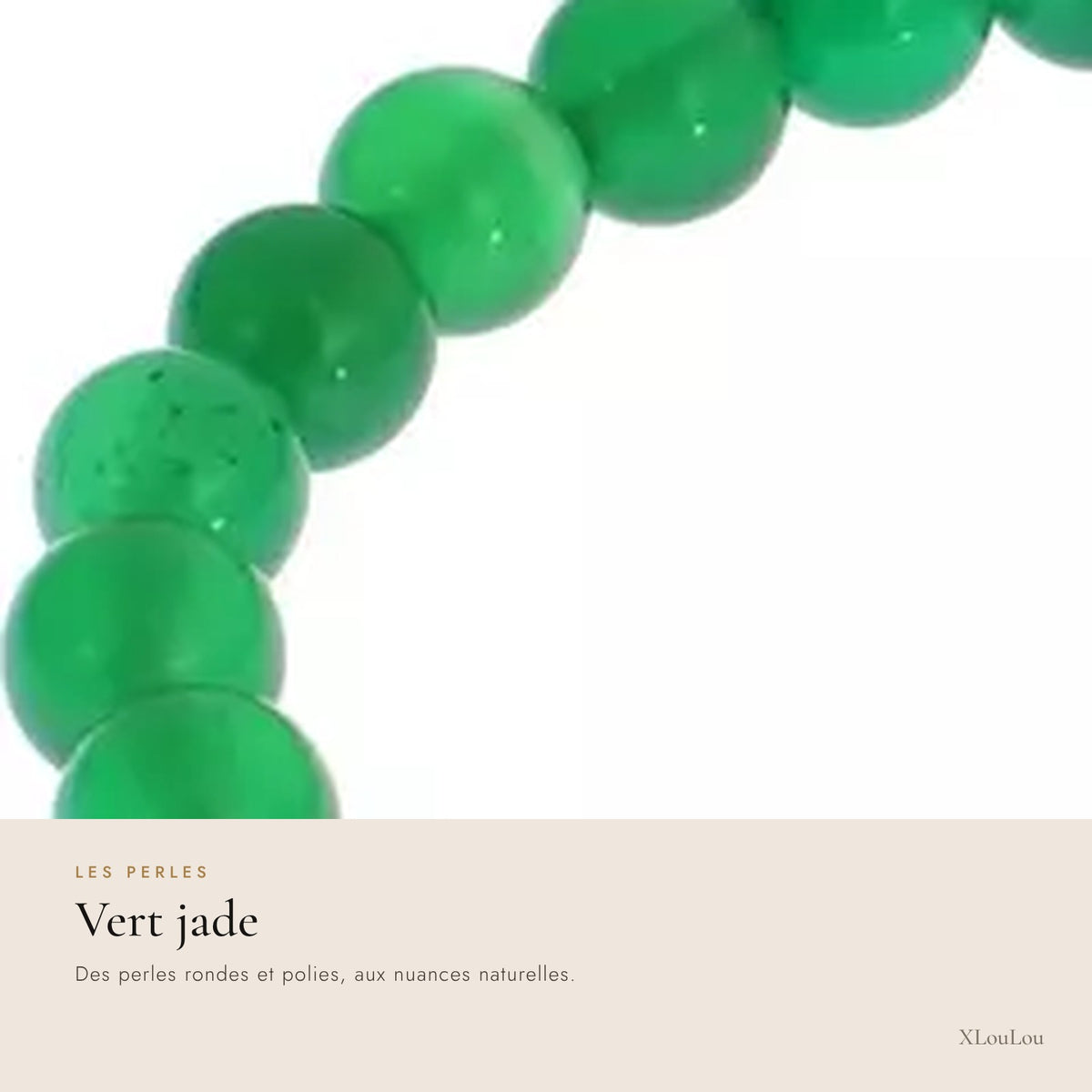 Cross Bracelet – Green Jade