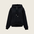 Cotton Hoodie – Black