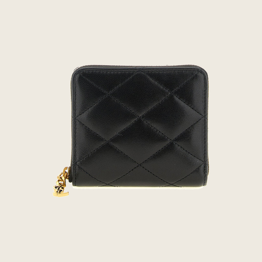 Lambskin Card Holder – Black