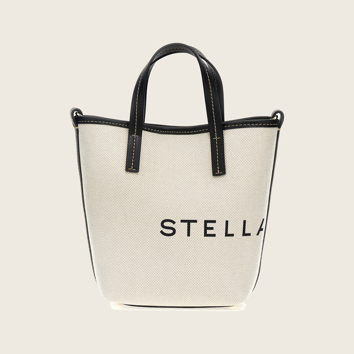 Nylon Tote Bag – Beige