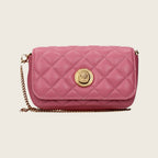 Leather Crossbody Bag – Pink