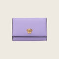 Leather Wallet – Purple