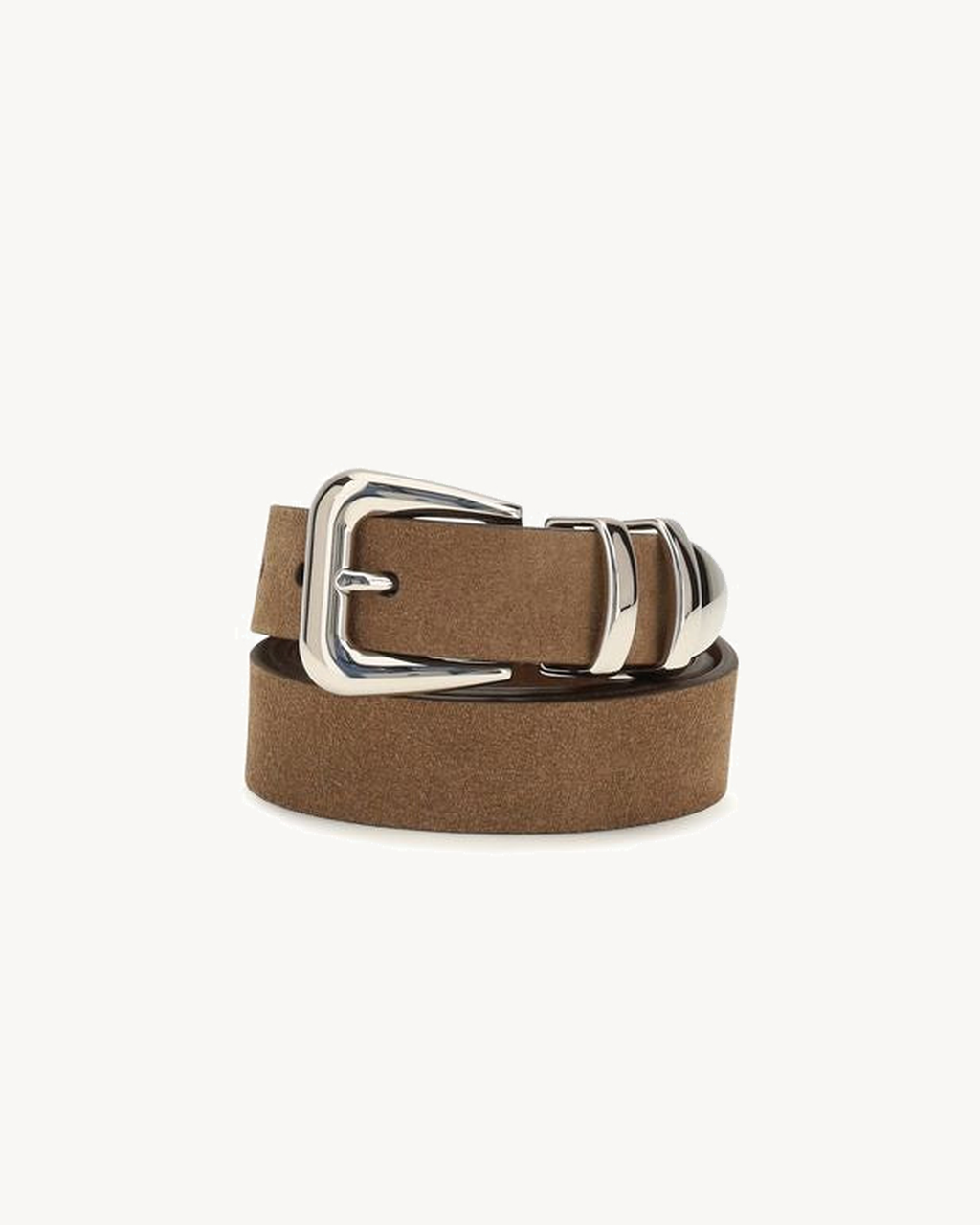 Brunello Cucinelli Suede Buckle Belt